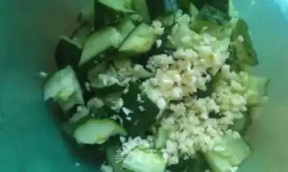 Make Shoot the cucumber step 3