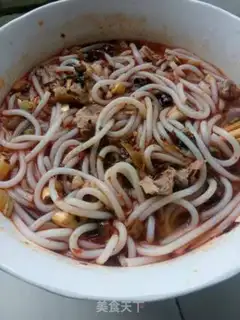 Make The rice line step 1