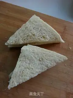 Make Egg toast step 1