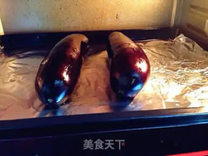 Make Spicy sauce and roasted eggplant step 3