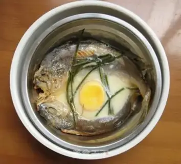 Make Clear the salty yellow fish step 4