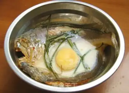 Make Clear the salty yellow fish step 5