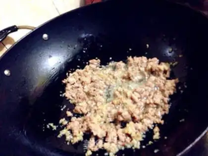 Make Spicy sauce and roasted eggplant step 8
