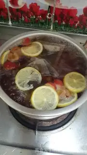 Make Lemon tea step 4