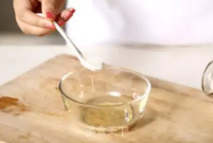 Make Peaches shake step 2