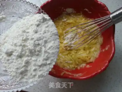 Make Creamed eggcake step 5