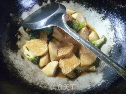 Make Apricot, orchid chicken step 12