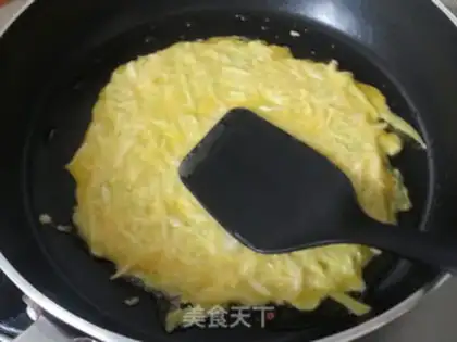 Make Creamed eggcake step 9