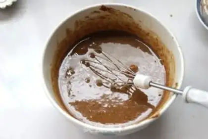Make Red sugar date mud cake step 5