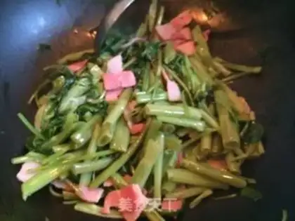 Make Bacon cabbage step 6