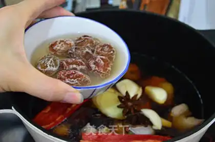 Make Plum pig hoof step 4