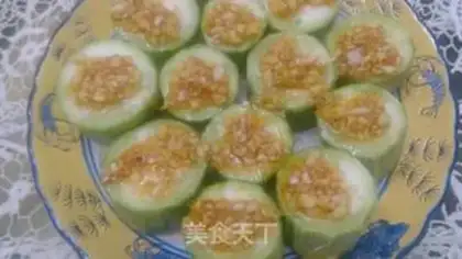 Make Garlic silk melon step 3
