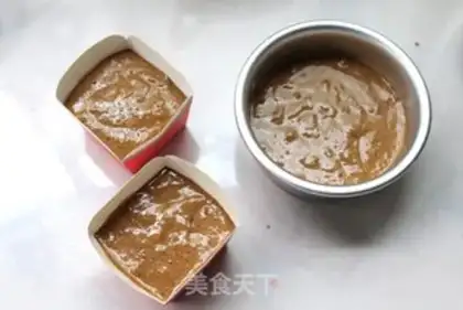 Make Red sugar date mud cake step 8