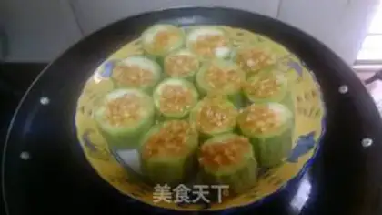 Make Garlic silk melon step 4