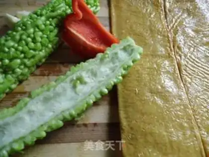 Make Red oil tofu skin step 0