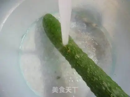 Make Egg dry cucumber step 1