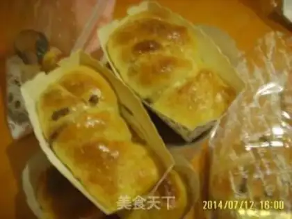 Make Crusade jam coconut bread step 10