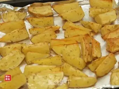 Make Rosemary baked potatoes step 7