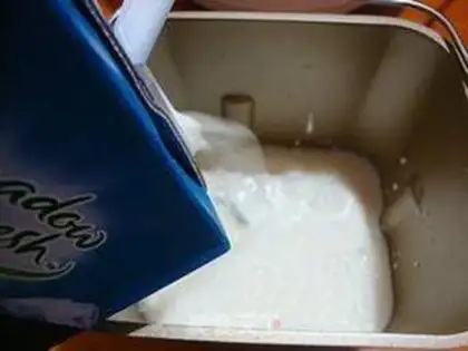 Make Old yogurt step 1