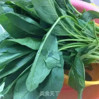 Make A spinach roller coaster step 1