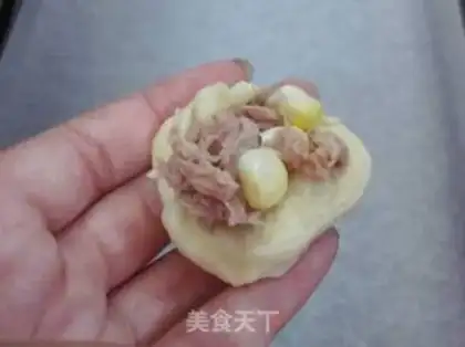 Make Little tuna ball bag step 10