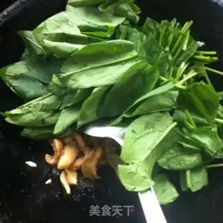 Make A spinach roller coaster step 5