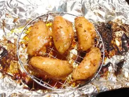 Make Garlic chicken wings step 5