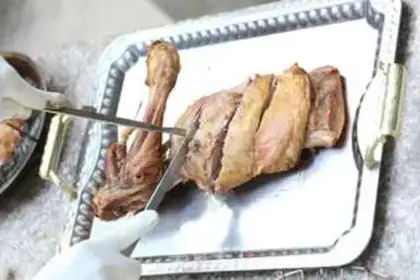 Make A barrel-breaded lamb leg step 13