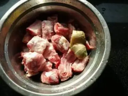 Make Red burn ribs step 0