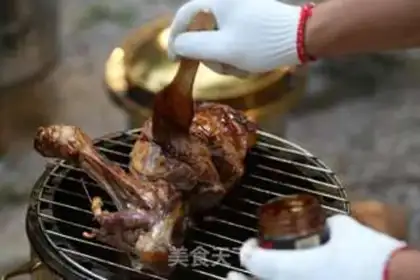 Make A barrel-breaded lamb leg step 15