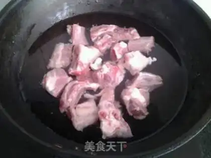 Make Red burn ribs step 1