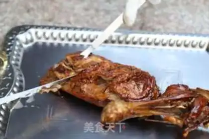 Make A barrel-breaded lamb leg step 17