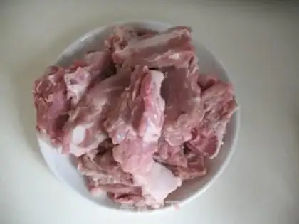 Make Red burn ribs step 0