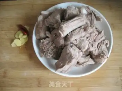 Make Red burn ribs step 1
