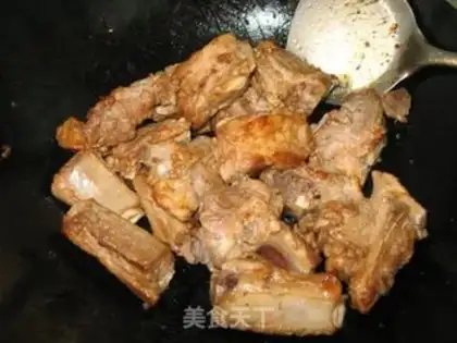 Make Red burn ribs step 4