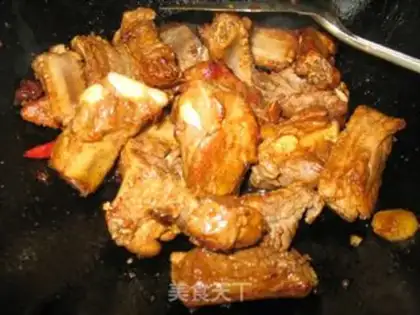 Make Red burn ribs step 5