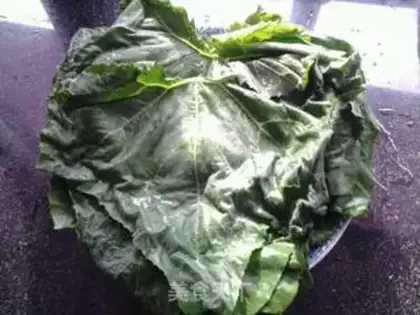 Make Pumpkin leaves step 0