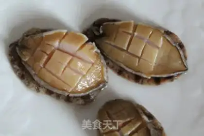 Make Garlic fans steam abalone step 4