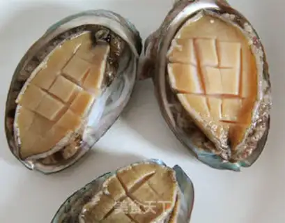 Make Garlic fans steam abalone step 6