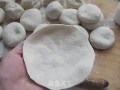 Make Pumpkin meat buns step 10