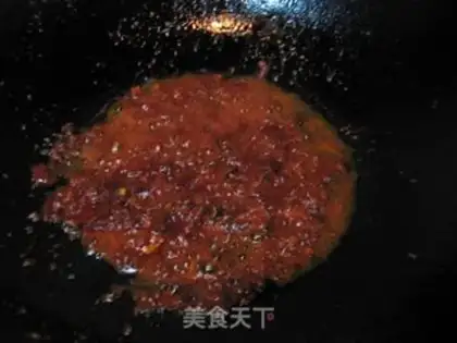 Make Bean petals, sashimi step 3
