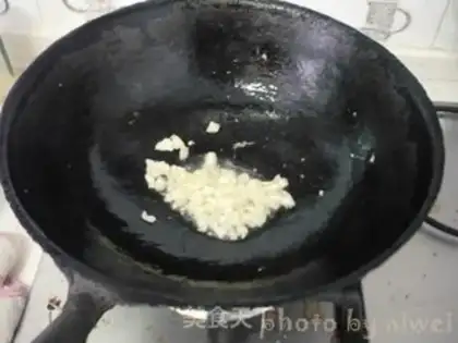 Make Oil-coated silk melons step 4