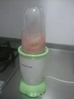 Make Peaches shake step 3