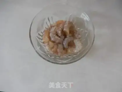 Make cucumber shrimp step 2