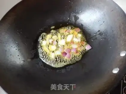Make cucumber shrimp step 4