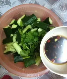 Make Shoot the cucumber step 5