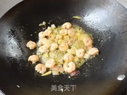 Make cucumber shrimp step 5