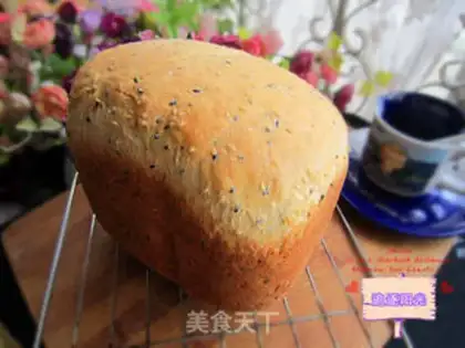 Make Sesame egg toast step 5