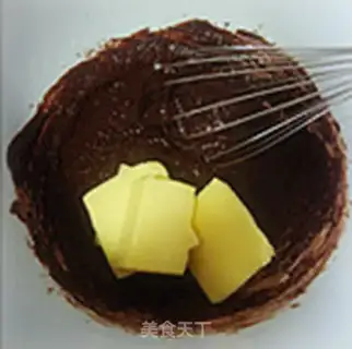 Make Fungushead chocolate marfin step 2