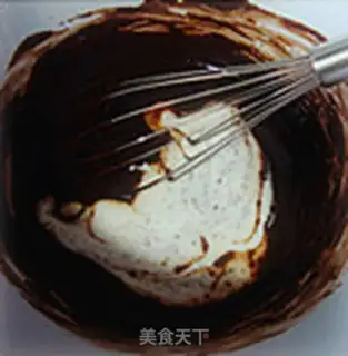 Make Fungushead chocolate marfin step 3